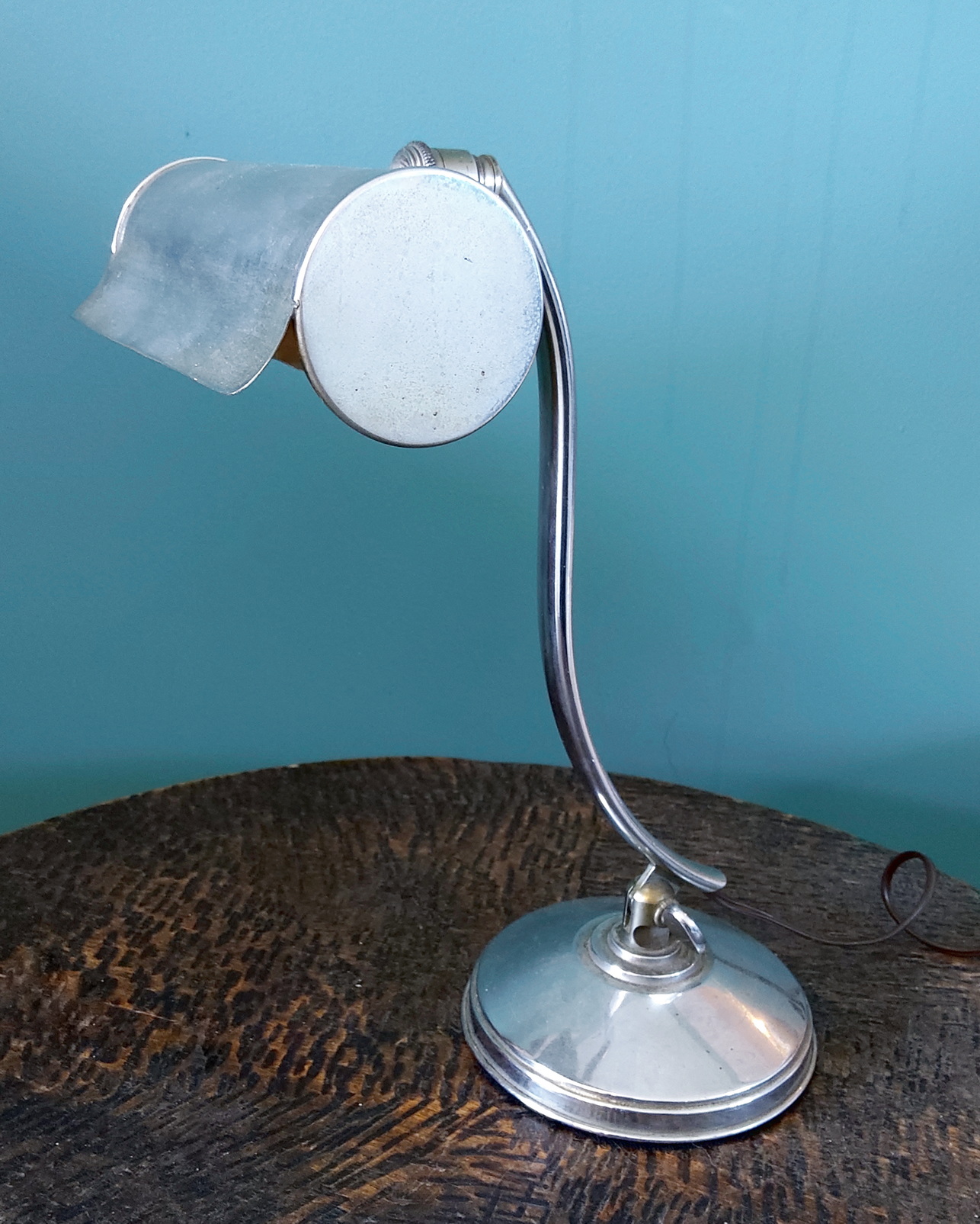 A French Swivelling Desk Lamp